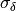 \sigma_\delta